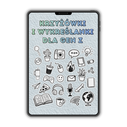 KRZYŻÓWKI I WYKREŚLANKI DLA GEN Z (wersja PDF)